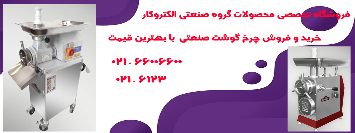 خرید چرخ گوشت صنعتی رومیزی قصابی 