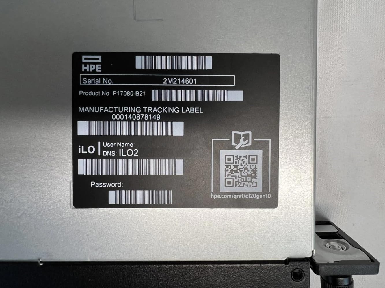 سرور اچ پی DL20 Gen10