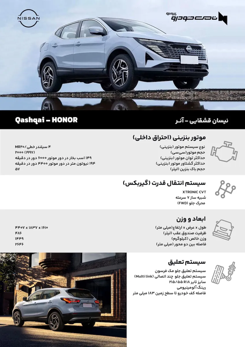 اولین عرضه نیسان قشقایی آنر در ایران 