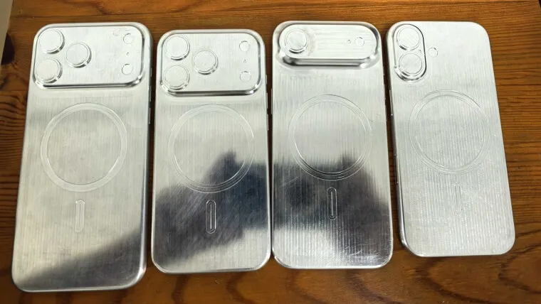 ماکت آیفون 17 ایر خبر از برجستگی بیشتر دوربین می دهد