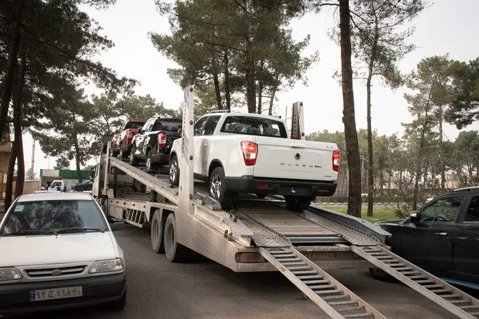 نخستین محموله پیکاپ موسو گرند خان در کشور