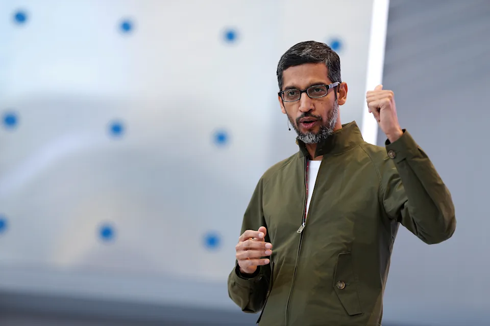 Sundar Pichai CEO of Google