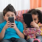 Kids Use Phone