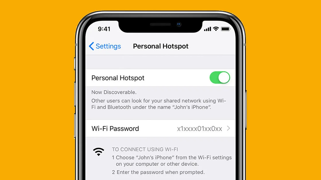 Hotspot On Iphone