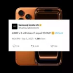 Samsung Throws Serious Shade At Iphone 17