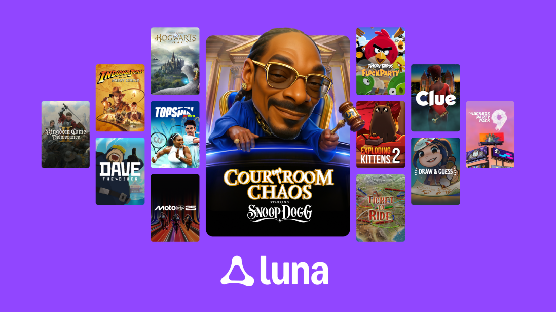 Amazon Launches Revamped Luna Game Streaming Service