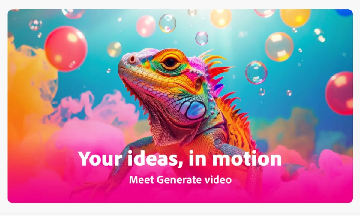 Generate Videos From Images With Adobe Firefly