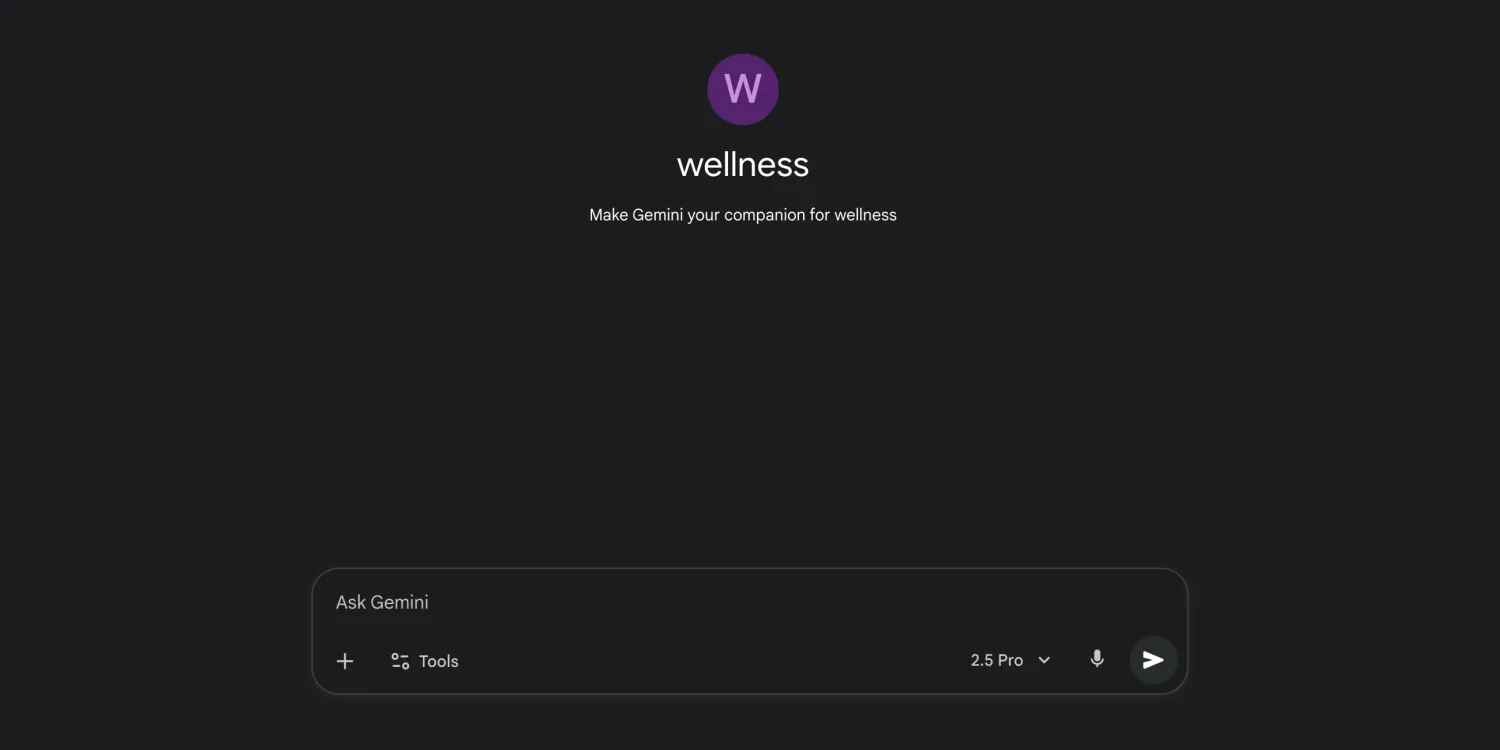 Google Gemini Adds Premade ‘Wellness Gem More