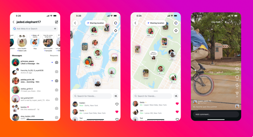 Instagram Updates Its Map