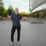 Tim Cook Apple Park