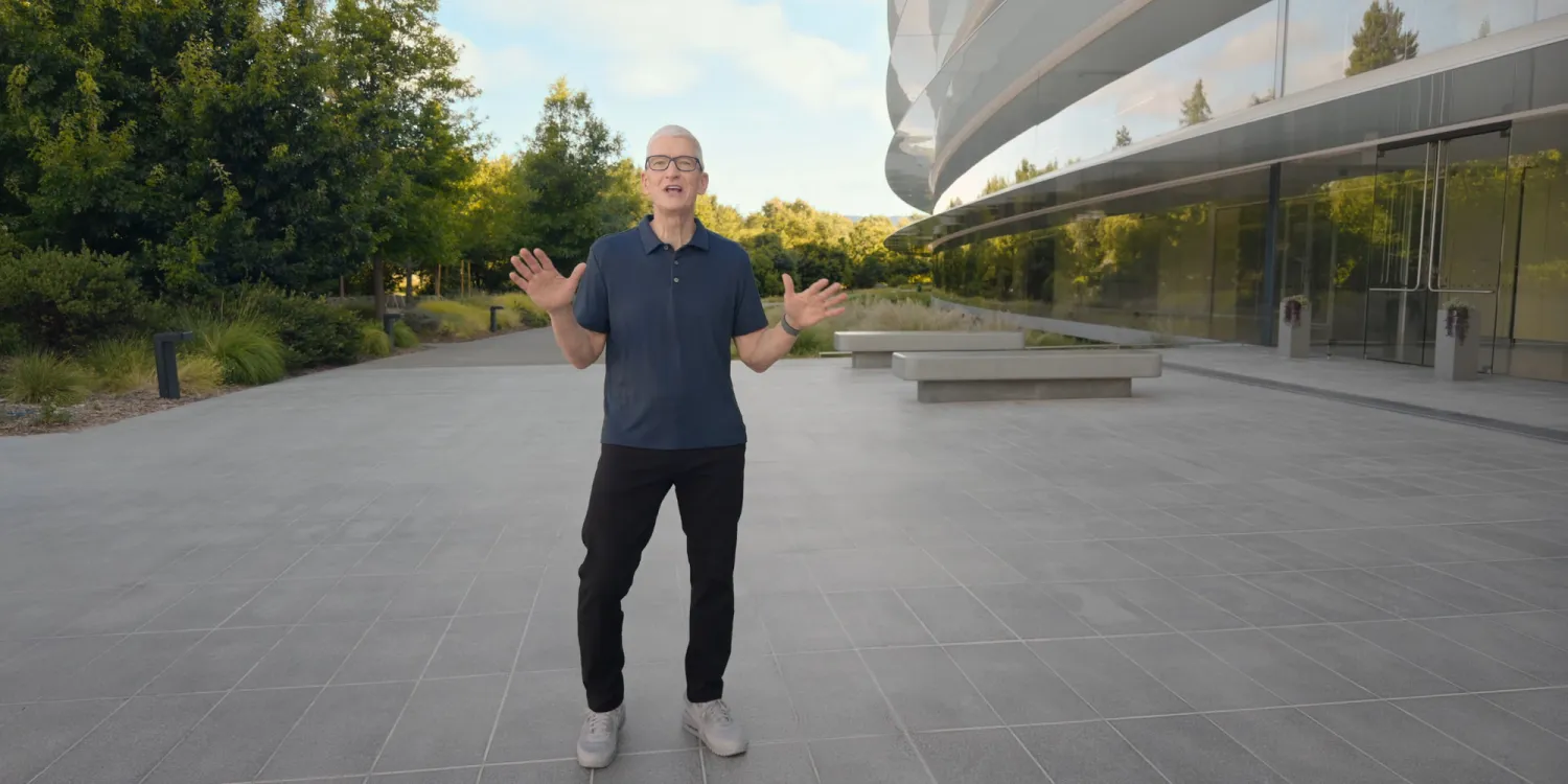 Tim Cook Apple Park