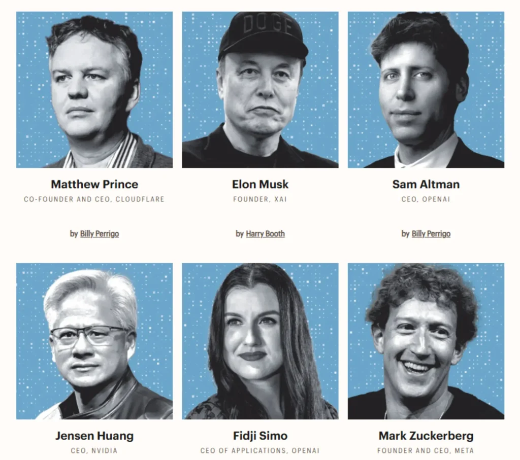 فهرست برترین رهبران جهان مجله تایم