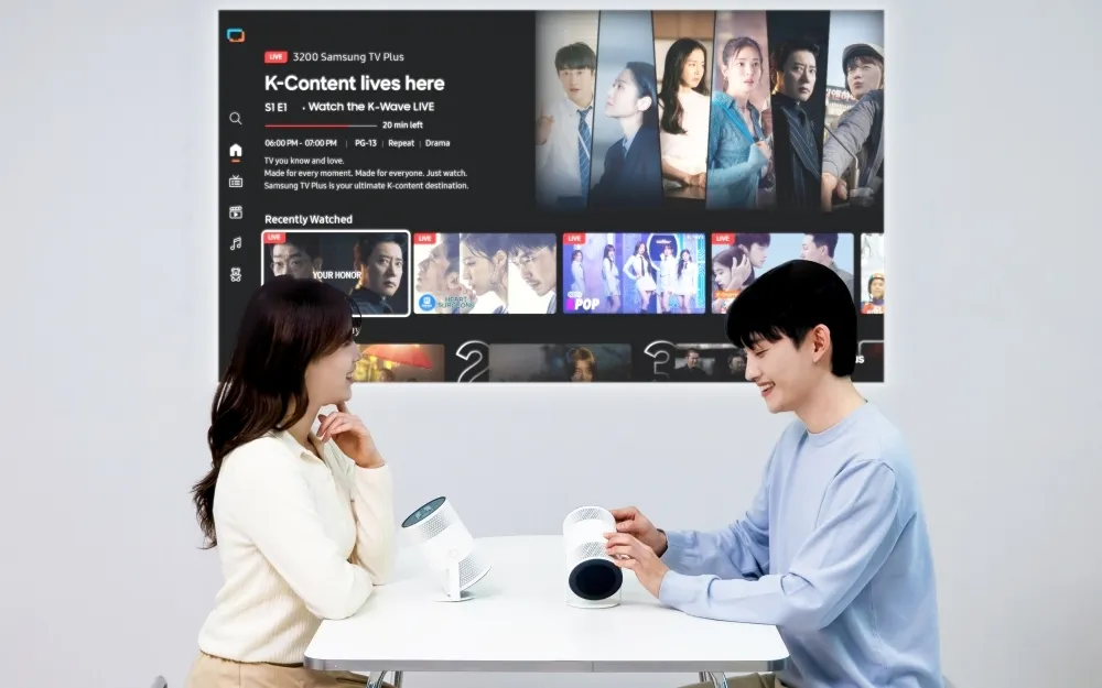 Samsung Unveils Freestyle Portable Projector