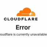 Cloudflare Error
