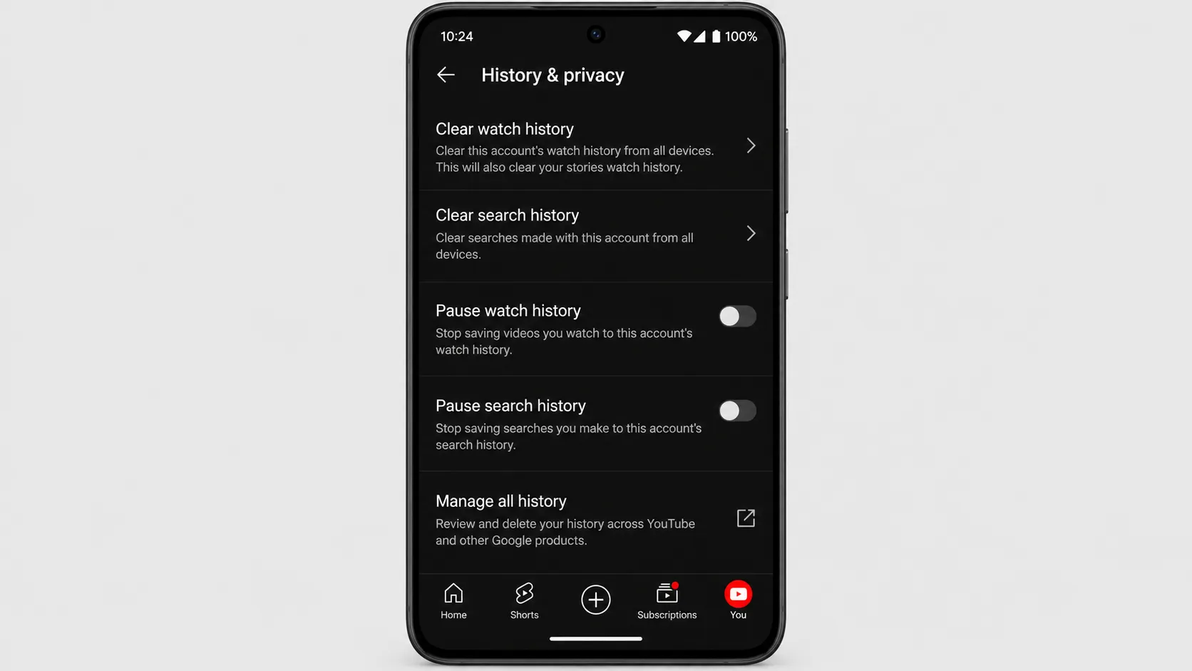 01 Watch Search History